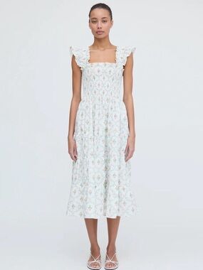 Hill house Ellie nap dress pastel trellis